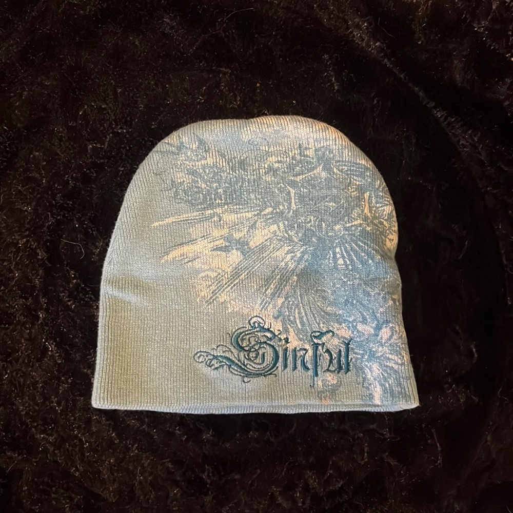 COPY - new blue Sinful beanie